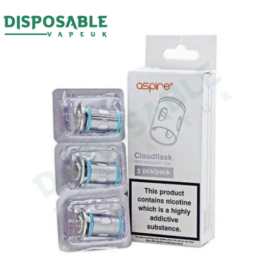 Aspire Cloudflask Replacement Coils | Pack Of 3